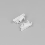 Zaślepka biała do profilu aluminiowego LED DIAGONAL10 - kpl. 2 szt.