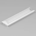 Profil aluminiowy LED DIAGONAL10 biały z kloszem i zaślepkami