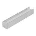 Profil aluminiowy LED COZY12 surowy z kloszem i zaślepkami