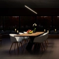Profil aluminiowy LED COZY12 anodowany z kloszem - realizacja