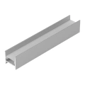 Profil aluminiowy LED COZY12 anodowany z kloszem