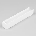 Profil aluminiowy LED COZY12 biały z kloszem i zaślepkami