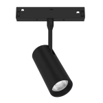 Lampa szynowa LED magnetyczna 10mm - 6W 3000-6000K 48V - czarna - ML2177