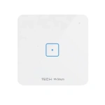 Włącznik szklany dotykowy jednopolowy - przewodowy SBUS -  4A 24V - WS-01m - biały - Sinum