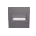 Oprawa schodowa LED - SONA kwadratowa - Grafit - 14V DC - LEDIX