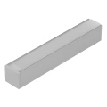 Profil aluminiowy LED LEVEL12 anodowany z kloszem i zaślepkami