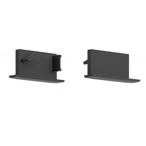 Zaślepka czarna do profilu aluminiowego LED "MICRO-30DEG-K" - kpl. 2 szt.