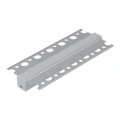 Profil aluminiowy LED HIDE10 PLUS anodowany z kloszem i zaślepką