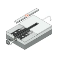 Profil aluminiowy LED HIDE10 PLUS anodowany z kloszem - schemat montażu