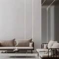 Profil aluminiowy LED HIDE10 PLUS surowy z kloszem - realizacja