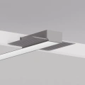 Zaślepka szara do profilu aluminiowego LED "MICRO-30DEG-KOZ" - wizualizacja