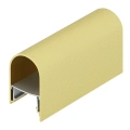 Profil aluminiowy LED NAMI23 złoty anodowany z profilem uzupełniającym