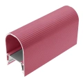 Profil aluminiowy LED NAMI23 łupkowy róż z profilem uzupełniającym