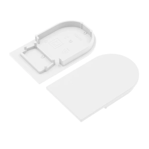 Zaślepka biała do profilu aluminiowego LED NAMI23 - kpl. 2 szt.