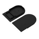 Zaślepka czarna do profilu aluminiowego LED NAMI23 - kpl. 2 szt.