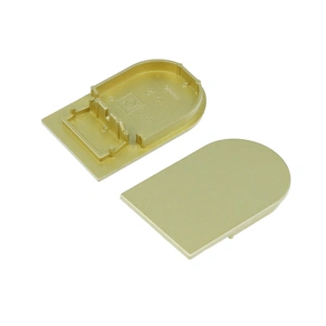 Zaślepka złota do profilu aluminiowego LED NAMI23 - kpl. 2 szt.