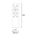 Pilot do lamp systemu szynowego magnetycznego Slim - ML2233