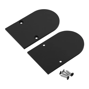 Zaślepka czarna do profilu aluminiowego LED NAMI23 - metalowa - kpl. 2 szt.