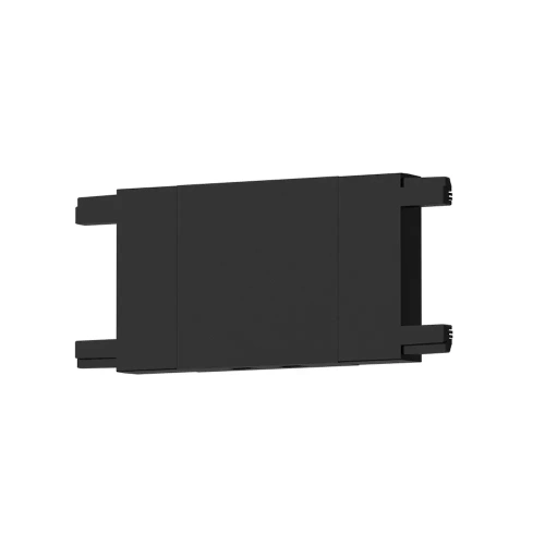 Łącznik szynoprzewodu magnetycznego Slim - prosty czarny - ML2215