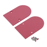 Zaślepka łupkowy róż do profilu aluminiowego LED NAMI23 - metalowa - kpl. 2 szt.