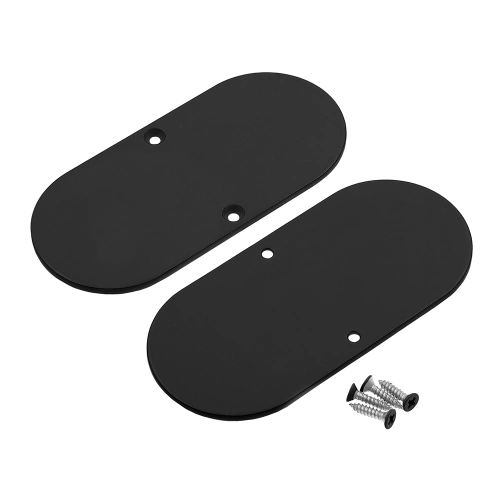 Zaślepka czarna do profilu aluminiowego LED NAMI23-D9 - metalowa - kpl. 2 szt.