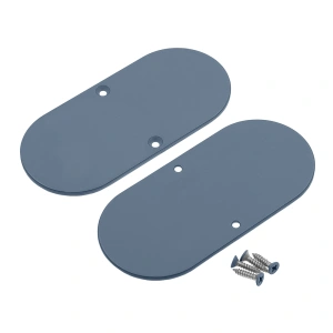 Zaślepka błękit tytanowy do profilu aluminiowego LED NAMI23-D9 - metalowa - kpl. 2 szt.