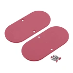 Zaślepka łupkowy róż do profilu aluminiowego LED NAMI23-D9 - metalowa - kpl. 2 szt.