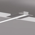Profil aluminiowy LED HR-SLIM-KOZ surowy z kloszem - wizualizacja