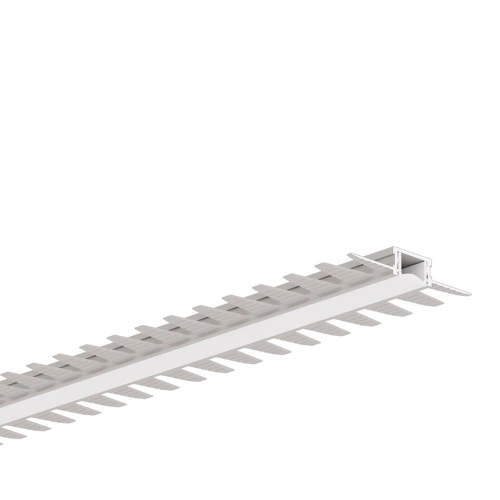 Profil aluminiowy LED HR-SLIM-KOZ-BD surowy z kloszem