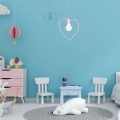 Lampa wisząca AMORE PINK 1xE27 - MLP9953 - realizacja