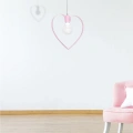 Lampa wisząca AMORE PINK 1xE27 - MLP9953 - realizacja