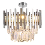 Lampa sufitowa - ASPEN CHROME 6xE14 - ML8809