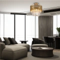 Lampa sufitowa ASPEN GOLD 6xE14 - ML8810 - realizacja