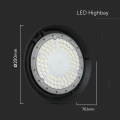 Lampa przemysłowa LED HighBay UFO - 100W 16000lm 160lm/W - VT-9-116S-1