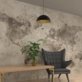 Lampa wisząca BETA - czarny - 45 cm - MLP7973 - realizacja