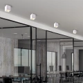 Lampa sufitowa BIMA RING SQUARE 1xGU10 - biały - ML7684 - realizacja