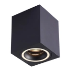 Lampa sufitowa czarna - BIMA RING SQUARE 1xGU10 - ML7685