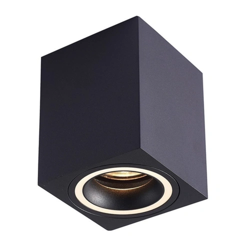 Lampa sufitowa BIMA RING SQUARE 1xGU10 - czarny - ML7685