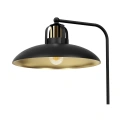 Lampa biurowa - FELIX czarny / złoty 1xE27 - MLP8908