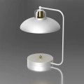 Lampa biurkowa FELIX - biała / złota 1xE27 - MLP7706