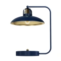 Lampa biurkowa FELIX - granatowy / złota 1xE27 - MLP7716