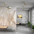 Lampa wisząca FELIX - biała / złota 1xE27 - MLP7704 - realizacja