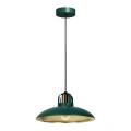 Lampa wisząca FELIX zielony / złota 1xE27 - MLP7709