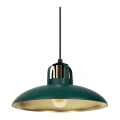 Lampa wisząca FELIX zielony / złota 1xE27 - MLP7709