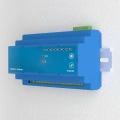 Przekaźnik na szynę DIN - 8 wyjść napięciowych 230V - bezprzewodowy 868MHz - 230Vac - PS-08 230 - Sinum - Wizualizacja