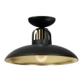 Lampa sufitowa FELIX czarna/złota 1xE27 - MLP8905