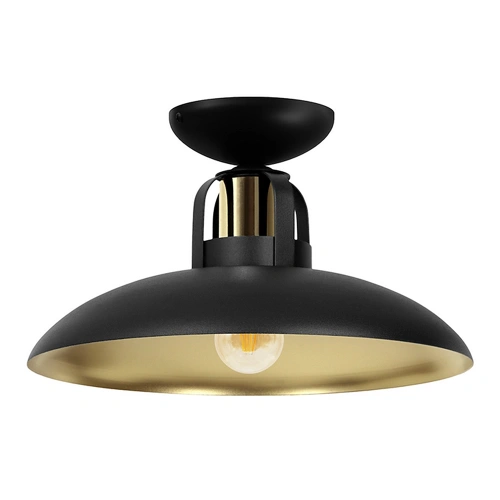 Lampa sufitowa FELIX czarna/złota 1xE27 - MLP8905