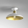 Lampa sufitowa FELIX biała/złota 1xE27 - MLP7703 - realizacja