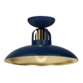 Lampa sufitowa FELIX granatowy/złota 1xE27 - MLP7713