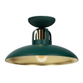 Lampa sufitowa FELIX zielony/złota 1xE27 - MLP7708